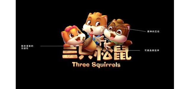 三只飽和度高、全覆蓋的松鼠，強(qiáng)化了第一品牌的心智。